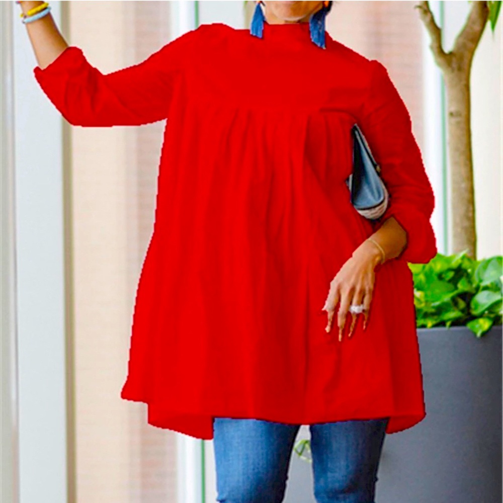 Ruched Dress Top